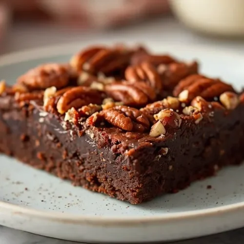 Pecan Pie Brownies recipe