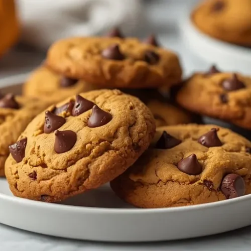 Pumpkin Chocolate Chip Cookies recipe