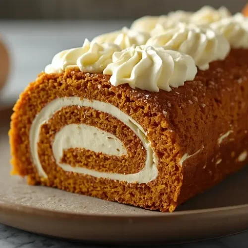 Pumpkin Roll Cake recipe