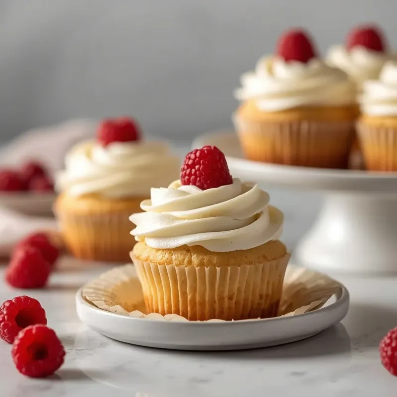 Fresh Raspberry White Chocolate Buttercream Cupcakes for Celebrations Fresh Raspberry White Chocolate Buttercream Cupcakes for Celebrations