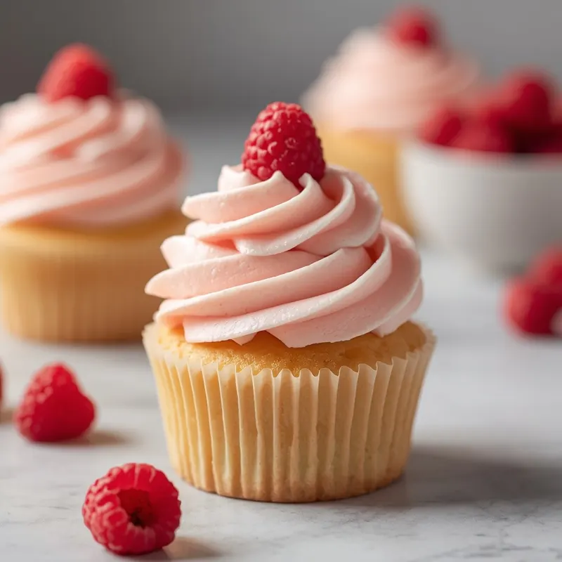Fresh Raspberry White Chocolate Buttercream Cupcakes for Celebrations Fresh Raspberry White Chocolate Buttercream Cupcakes for Celebrations