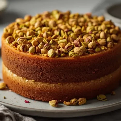 Rose Pistachio Cake recipe