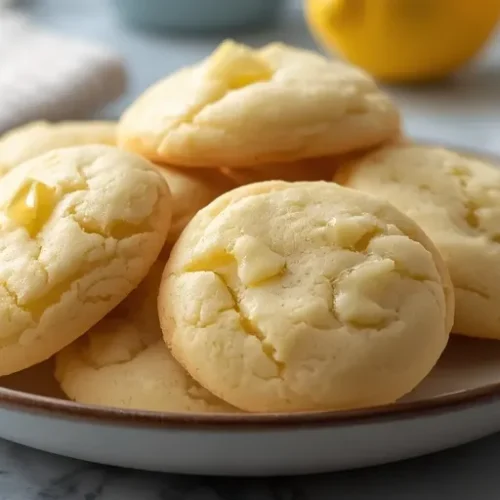 Soft Lemon Sugar Cookies recipe