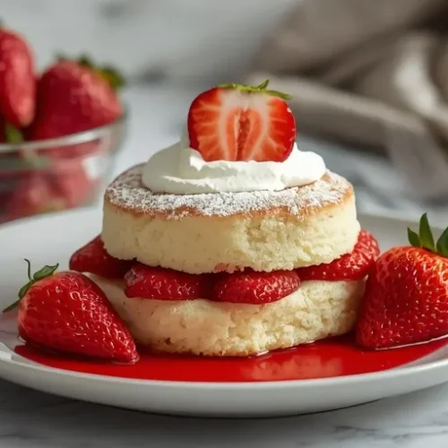strawberry shortcake food recipe