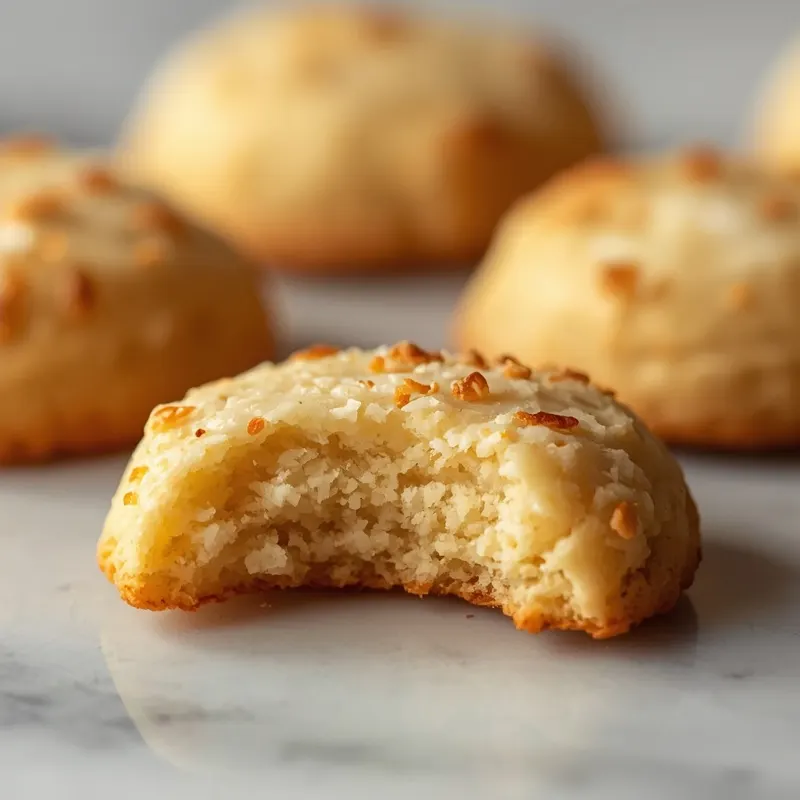 Buttery Toasted Coconut Sugar Cookies with Crispy Coconut