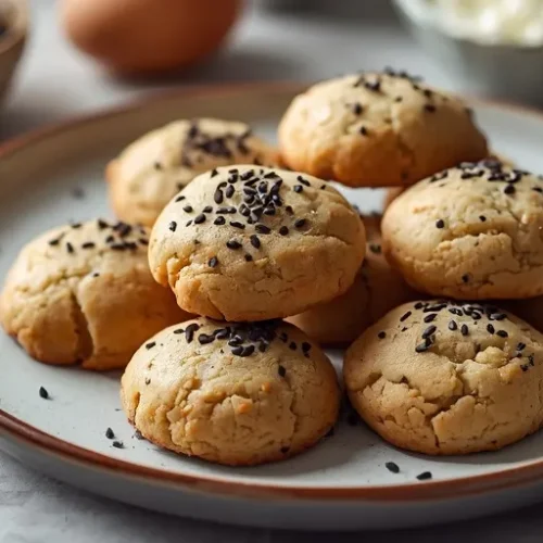 Black Sesame Cookies recipe