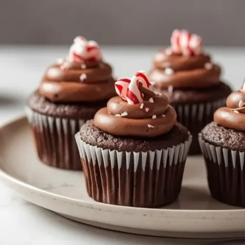 Chocolate Peppermint Cupcakes recipe
