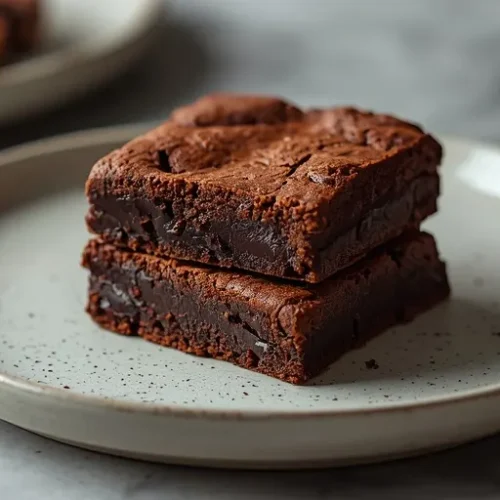 Crackly Top Brownies recipe