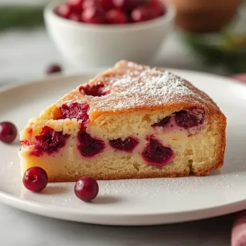Cranberry Christmas Cake recipe