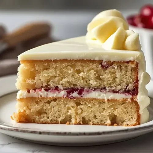 Cranberry White Chocolate Cake recipe