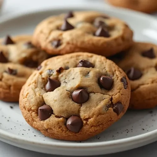 Eggless Chocolate Chip Cookies recipe
