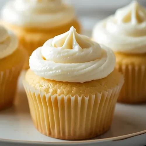 Eggless Vanilla Cupcakes recipe