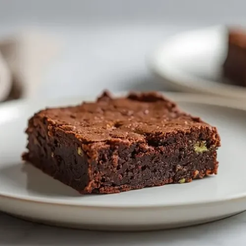 Fudgy Zucchini Brownies recipe