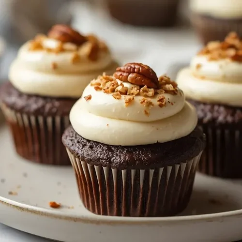 German Chocolate Cupcakes recipe