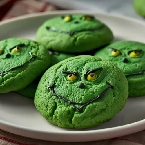 Grinch Cookies recipe