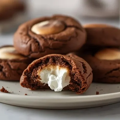 Hot Cocoa Cookies recipe