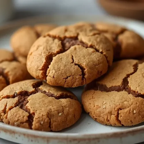 Molasses Crinkle Cookies recipe