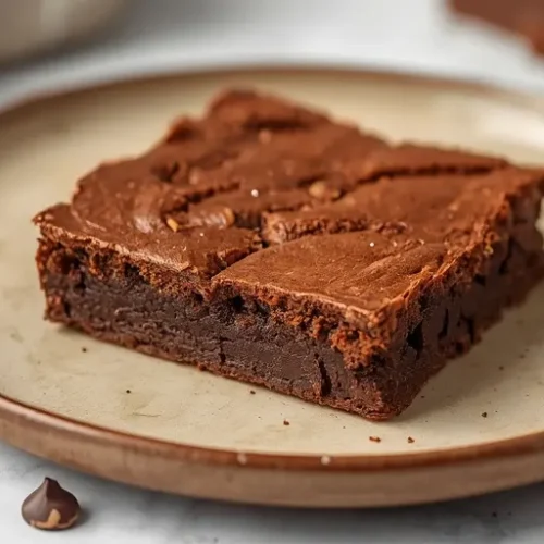 No-Bake Brownies recipe