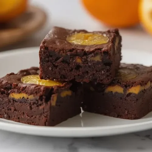 Orange Chocolate Brownies recipe