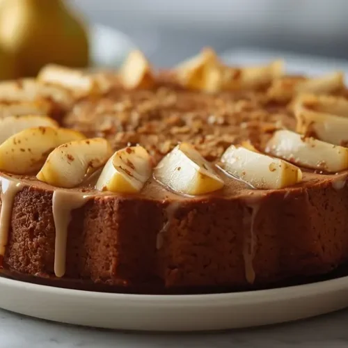 Pear Cardamom Cake recipe