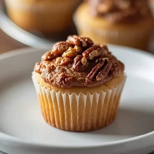 Pecan Pie Cupcakes recipe