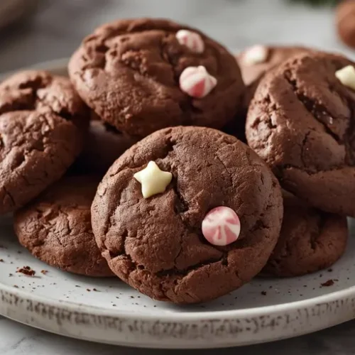 Peppermint Chocolate Cookies recipe