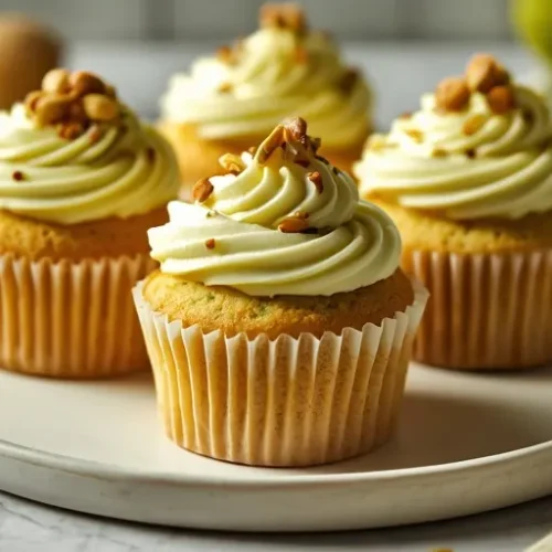 Pistachio Cupcakes recipe