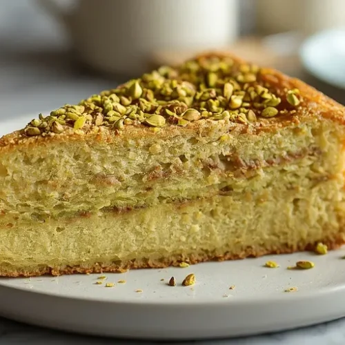Pistachio Kataifi Cake recipe