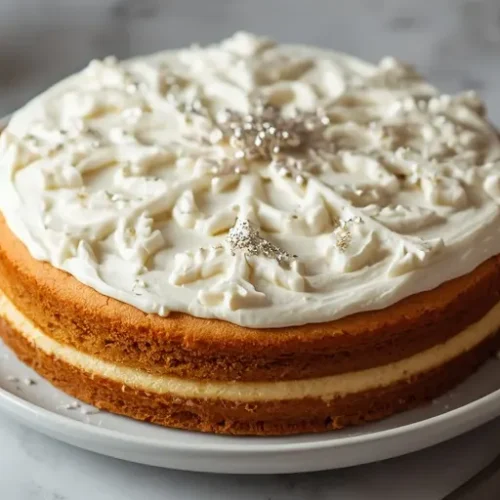 Snowflake Cake recipe