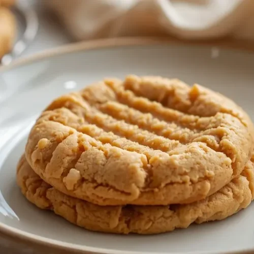 Three-Ingredient Peanut Butter Cookies recipe