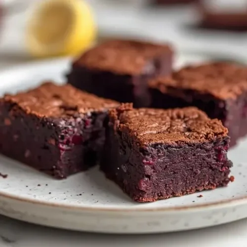 Ube Brownies recipe