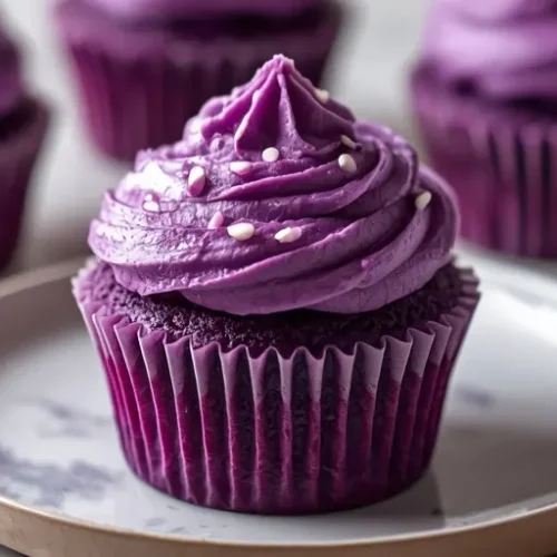 Ube Cupcakes recipe