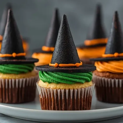 Witch Hat Cupcakes recipe